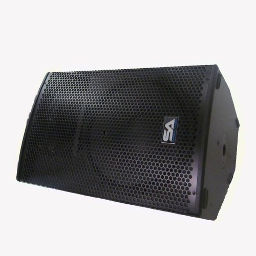 Seismic Audio - Magma-15-Pair - Pair of Premium 15" Full Range / Bi-Amp 2-Way Loudspeaker Cabinets - PA DJ Band, Live Sound Loudspeaker Cabinets