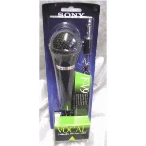 SONY F-V9 VOCAL DYNAMIC MICROPHONE [Camera