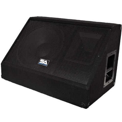 Seismic Audio 12 Inch 250 Watts Floor Monitors Studio, Stage, or Floor use PA/DJ Speakers