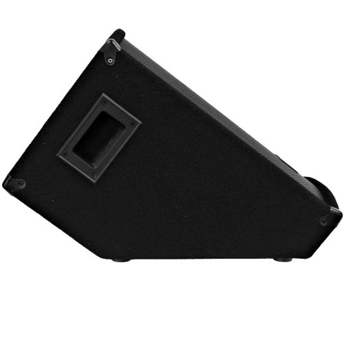 Seismic Audio - Pair of 12" Floor Wedge Style Monitors - Studio, Stage, or Floor use - PA/DJ Speakers