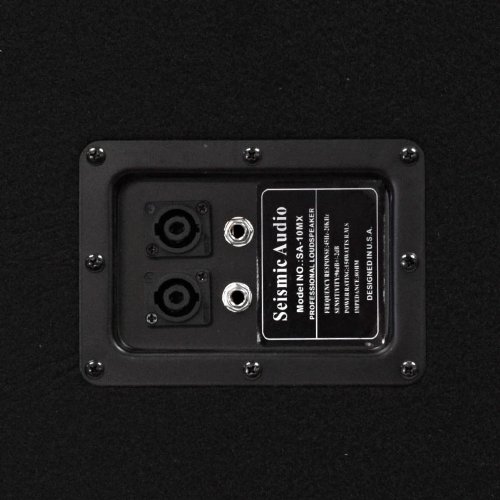 Seismic Audio - SA-10MX - 10" PA Floor Monitor with Titanium Horn and Crossover