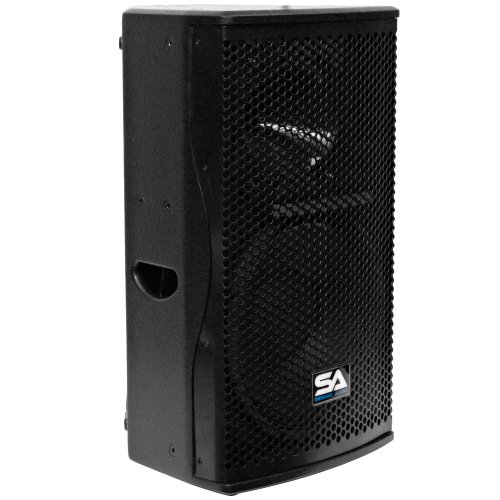 Seismic Audio - Magma-12-Pair - Pair of Premium 12" Full Range / Bi-Amp 2-Way Loudspeaker Cabinets - PA DJ Band, Live Sound Loudspeaker Cabinets