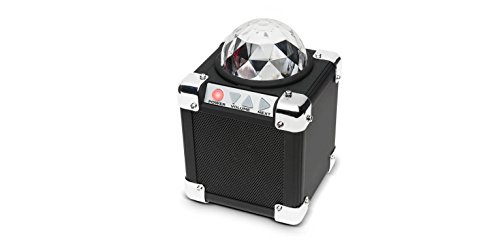 Ion Audio Party On Ultra-Compact Bluetooth Speaker with Built-In Party Lights