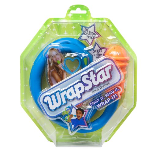 First Act WS102 Dynamic WrapStar Microphone, Cardioid - Blue