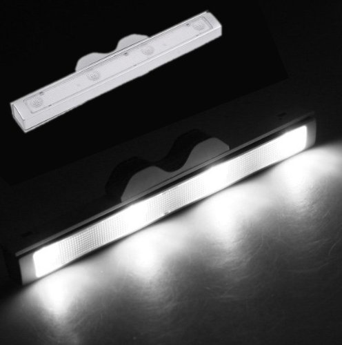 hkbayi New Auto Shaking 4 LED Sensor Light Motion Detector Drawer locker Saving Energy Light Lamp