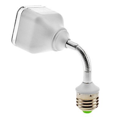 hkbayi E27 5W 39 LED Flexible IR Infrared Sensor PIR Motion Automatic Lamp Light