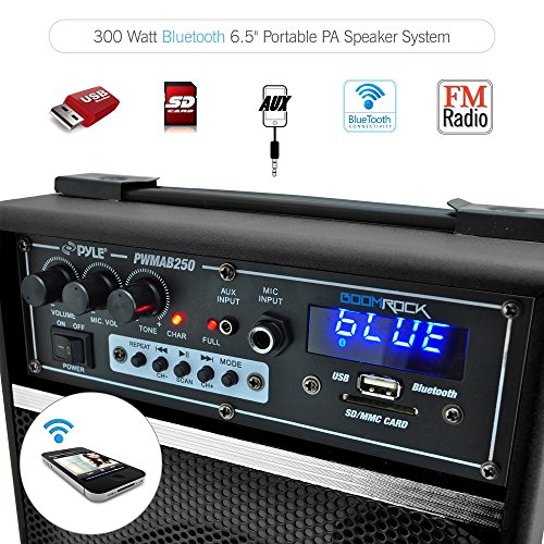 Pyle PWMAB250BK Amplified Speaker System