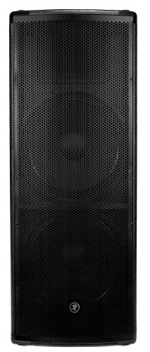 Mackie S Series S525 2400-Watt Dual 15-Inch 2-Way Passive Loudspeaker, Black