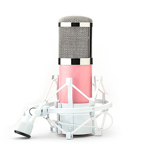 NEEWER® Pink Broadcasting And Recording Microphone BM-800 Suit