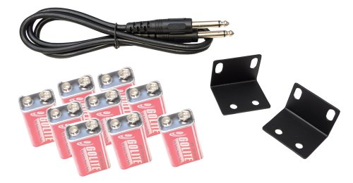 Pyle-Pro PDWM8900 Rack Mount 8 Channel Wireless Microphone System with 8 Lavalier/Headsets