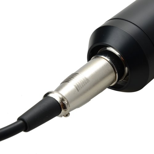 K-700 Condenser Microphone with Mic Shock Mount , Low-noise Cable , Microphone Sponge Cover Black for Karaoke, Sound Reinforcement