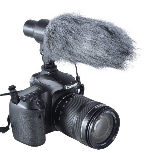 Aputure V-Mic D1 Directional Condenser Shotgun Microphone for Canon Nikon Sony