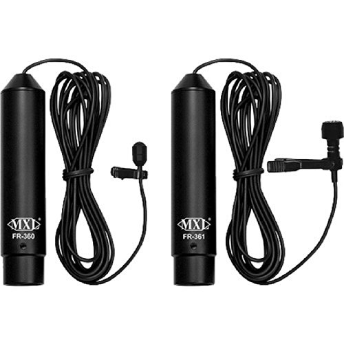 MXL FR-366K | Lavalier Microphone Kit FR361 FR360 Cardioid Omni Microphones