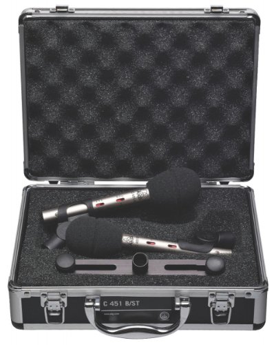 AKG Pro Audio C451 B Matched Pair Stereo Set, Cardioid