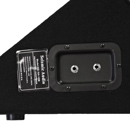 Seismic Audio SA-10MSingle Wedge Style Floor Monitor - PA/DJ