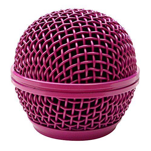 Seismic Audio - SA-M30FourPack-PKG1 - 4 Pack of Dynamic Vocal Microphones with Interchangeable Steel Mesh Grill Heads