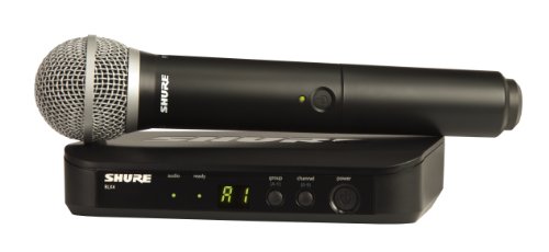 Shure BLX24/PG58 Wireless Vocal System with PG58 Handheld Microphone, H8