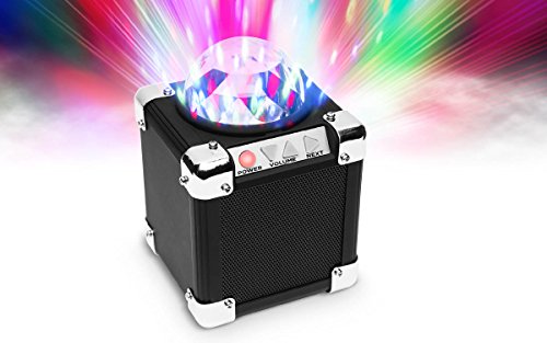Ion Audio Party On Ultra-Compact Bluetooth Speaker with Built-In Party Lights