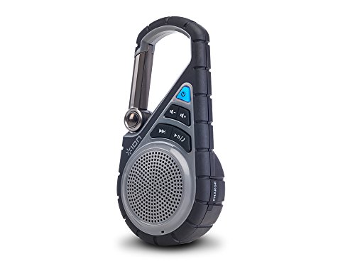 Ion Audio Clipster Active Clip-On Outdoor Speaker with Mounting Bracket
