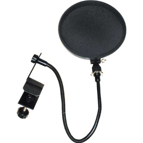 Blue Microphones NESSIE Adaptive USB Condenser Microphone, Cardioid with Full Size Studio Headphones and Microphone Pop Filter