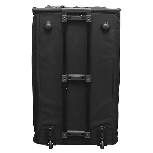 Odyssey BRLSPKLHW Series Speaker Trolley Bag with Pullout Handle and Wheels, Red