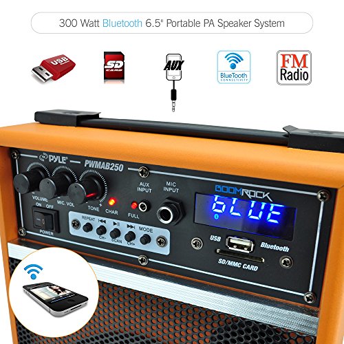 Pyle PWMAB250OR Amplified Speaker System