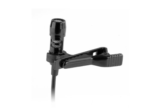 Pro Lavalier Lapel Microphone JK MIC-J 016 for Shure Wireless Transmitter - Noise Cancelling Condenser Mic