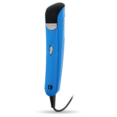 Electrohome EAKARM10 Professional Dynamic Karaoke Microphone with ¼" (6.33mm) Input and 10ft Cord