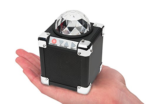Ion Audio Party On Ultra-Compact Bluetooth Speaker with Built-In Party Lights