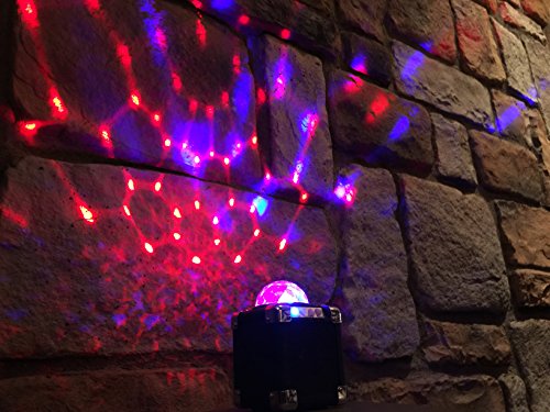 Ion Audio Party On Ultra-Compact Bluetooth Speaker with Built-In Party Lights