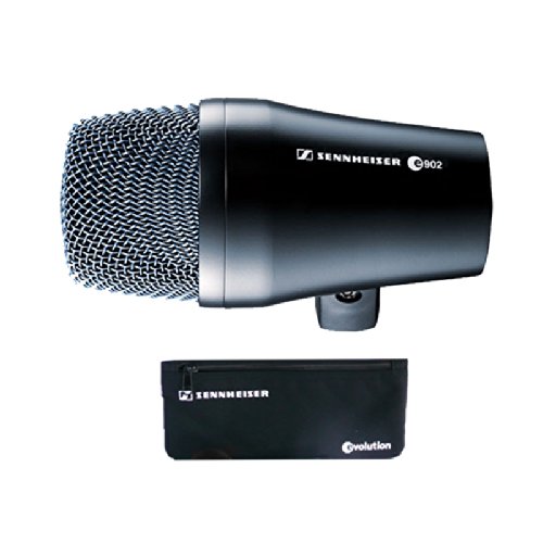 Sennheiser E902 Kick Drum Bass Dynamic Microphone with Stand and Cable Bundle