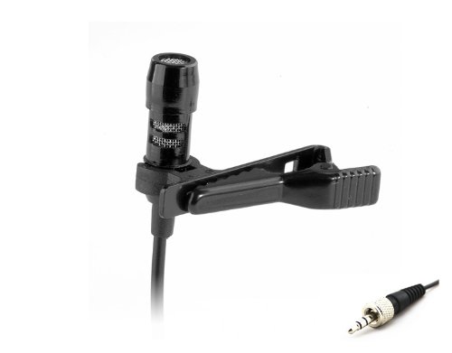 Pro Lavalier Lapel Microphone JK MIC-J 016 for Sennheiser Wireless Transmitter - Noise Cancelling Condenser Mic