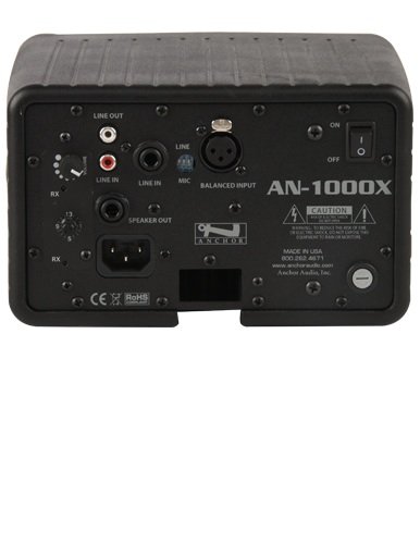 Anchor Audio, Black Speaker Monitor w/ Wireless Receiver, AN-1000XU1+