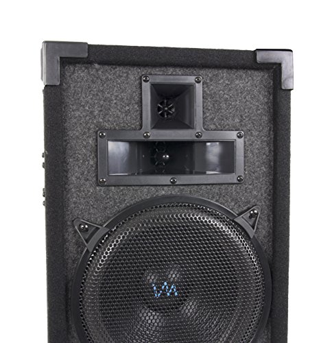 2) VM Audio DJ Passive Loud Speakers PA System