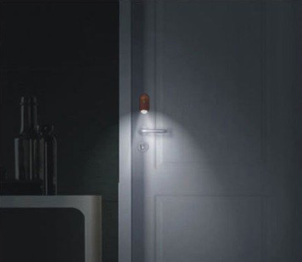 hkbayi New Novelty Human Body Sensor Light Infrared Sensor Led Lamp Intellective Control Mini Night Lamp 7 color