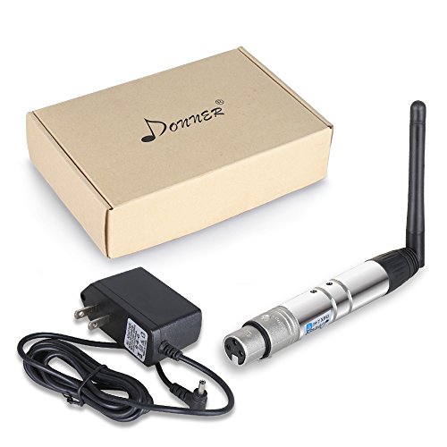 Donner® 2PCS DMX512 DMX Dfi DJ 2.4G Wireless Receiver & Transmitter Lighting Controller with 2pcs Adapters