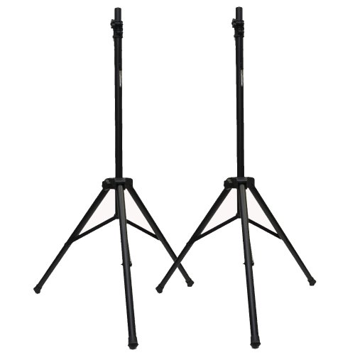 Seismic Audio Pair Tripod Speaker Stands PA/DJ Stand Pro Audio - Heavy Duty