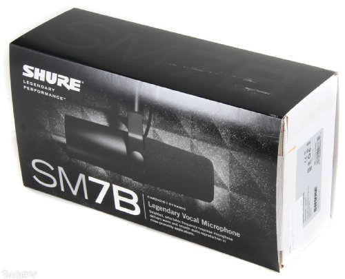 Shure SM7B Vocal Dynamic Microphone, Cardioid