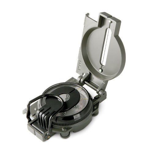 Brunton Lensatic Military Style Green Metal