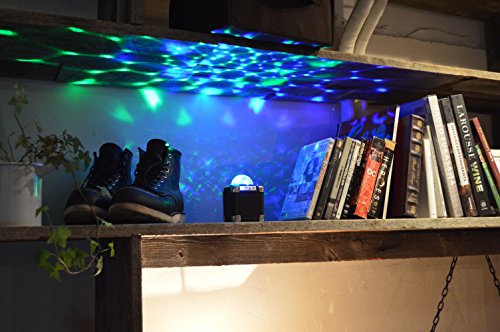 Ion Audio Party On Ultra-Compact Bluetooth Speaker with Built-In Party Lights