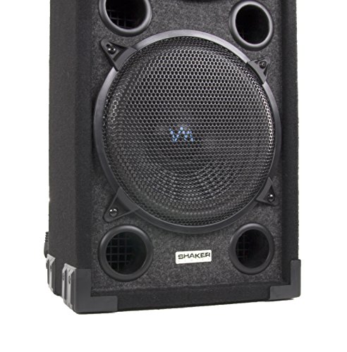 Two VM Audio VAS4210P 2200 Watt 4-Way Dual 10" DJ Loud Speakers System (Pair)