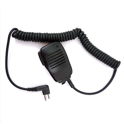 "Handheld Speaker Microphone Speaker 3.5mm headphone jack for 2 pin Motorola Radio SV11D SV21 SV12 CP100 CP110 CP250 GP68 etc.