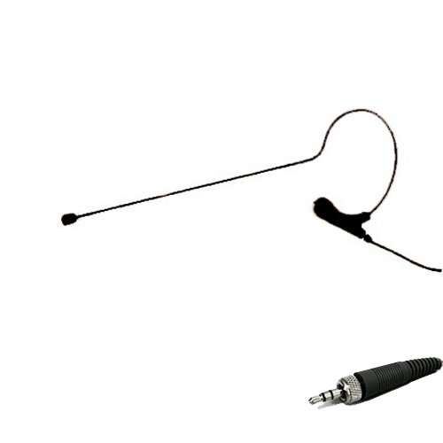 Av-jefe Avl670-35 Earhook Black Mini Headset Microphone For Sennheiser