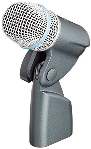 Shure BETA 56A Supercardioid Swivel-Mount Dynamic Microphone with High Output Neodymium Element for Vocal/Instrument Applications