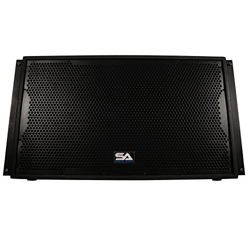 Seismic Audio - SALA-215S - Premium Passive 2x15 Line Array Subwoofer - PA/DJ Band Live Sound
