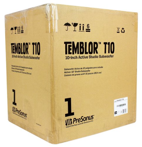 Presonus Temblor T10 10" 250 Watt Active Studio Reference Subwoofer Sub