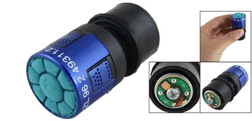 PS-998 80Hz-16KHz 500 Ohms Replacement Dynamic Microphone Cartridge Blue Black