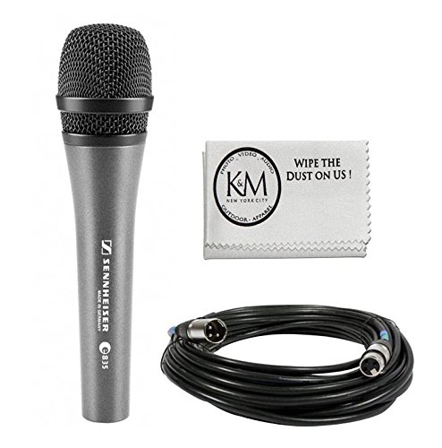 Sennheiser E835 Dynamic Cardioid Vocal Microphone with XLR Cable