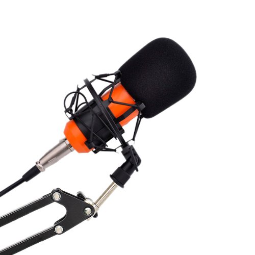 NEEWER® Orange Broadcasting And Recording Microphone BM-800 Suit