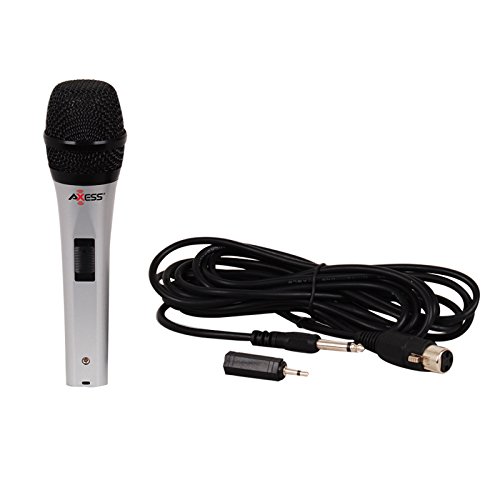 Axess MP1506 Professional Wired Dynmic Karaoke Handheld Microphone